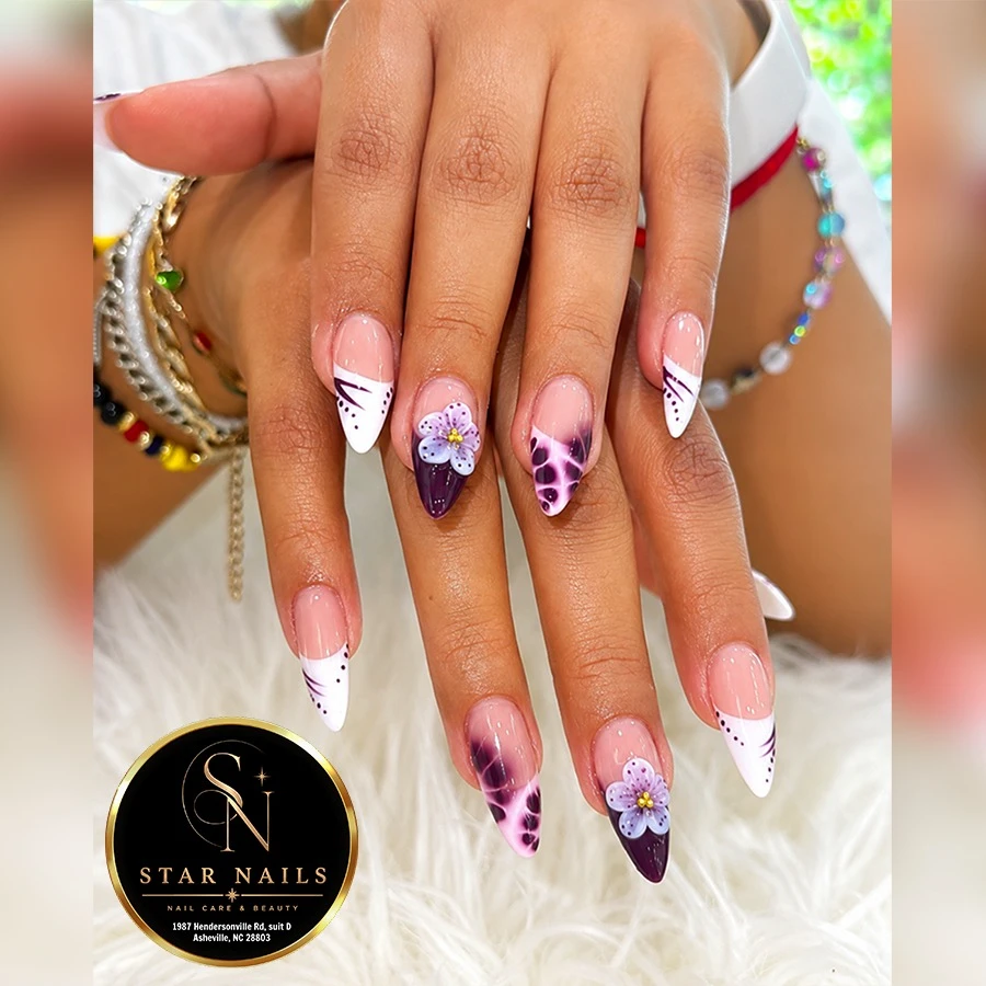 Star Nails Salon in Asheville, NC 28803 | Best Nail Art on Hendersonville Rd